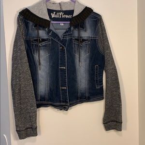 Jean Jacket with Hood